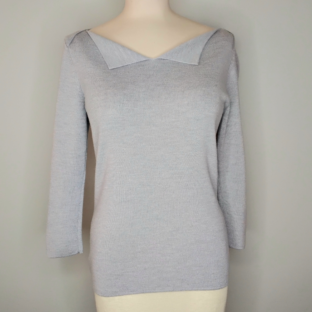 The Fold Merino Wool Top